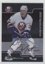 2001-02 ITG Be A Player Signature Series Auto Steve Martins #019 Auto