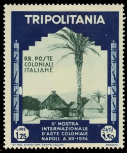 TRIPOLITANIA 78 - Naples Colonial Art Exhibition "Native Village" (pb84187) - Picture 1 of 1