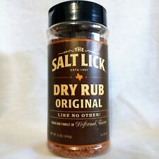The Salt Lick Original Dry Rub 12 Oz. Shaker