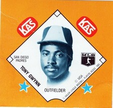 Tony Gwynn #4 1985 KAS Square version 