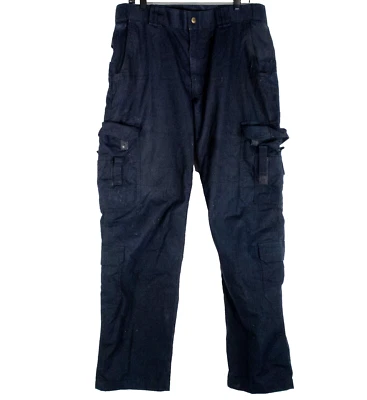 Pantalones cargo 511 Tactical Series azul marino utilitarios para hombre talla 36 x 34 militares Foto 1 de 4