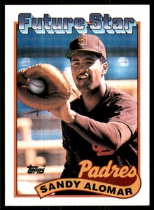 1989 Topps Sandy Alomar Jr. San Diego Padres #648