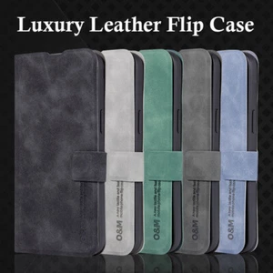 Luxury Leather Case For Huawei Mate 50 40 Pro 30 Pro Flip Magnetic Wallet Cover - Picture 1 of 16