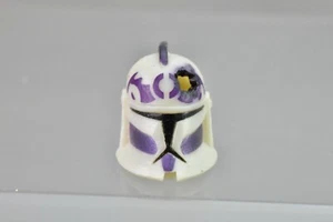 Star Wars Clone Wars Clone Trooper Mace Windu Helmet Part 2008 3.75" Custom - Picture 1 of 3