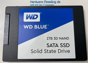 Western Digital 1TB Bleu 3D Nand SSD 2,5 " SATA III 6G WDS100T2B0A-00SM50 - Afbeelding 1 van 2