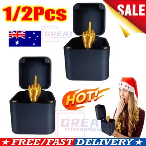 Middle Finger in a Box Middle Finger Surprise Gift Box 1/2Pcs - Picture 1 of 19