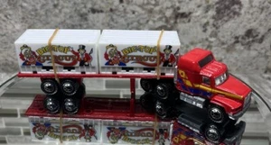 1990 Matchbox Big Top Circus Mack Convoy Semi Trailer Diecast Loose Semi Truck - Picture 1 of 3