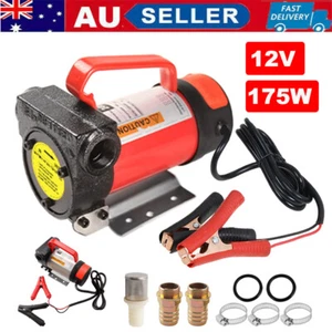 12V 60L/min electric fuel pump For Diesel Scavenge Oil Fuel Water Transfer pump - Picture 1 of 17