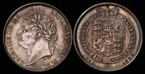 GREAT BRITAIN 1825 George III 6d second release. practically UNC. S-3814. - Picture 1 of 1