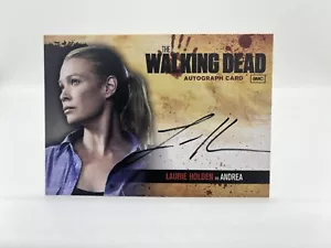 The Walking Dead Laurie Holden Autograph Card Season 1 A3 - Picture 1 of 2