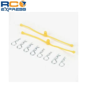 DU-BRO Body Klip Retainers Yellow (2) DUB2247 - Picture 1 of 1