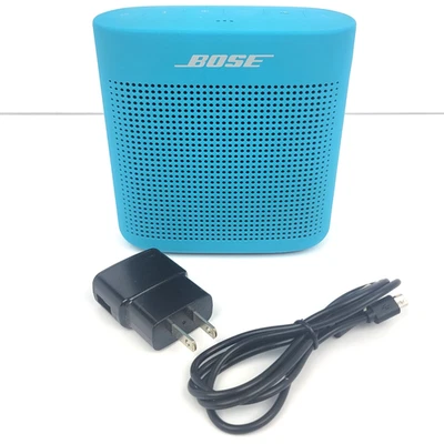 Bose Soundlink Color II Bluetooth Portable Wireless Speaker System Aquatic Blue - Image 1 of 4