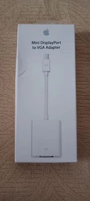 NIB NEW Original Apple Mini Display Port to VGA Adapter MB572Z/B Model A1307 - Image 1 of 4