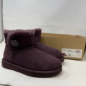 Neu UGG Mini Bailey Button II lila Damen 5 – Einzelhandel 160 $ - Bild 1 von 12