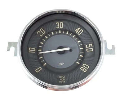 VW KARMANN GHIA 110mm LATE TACHOMETER 0 - 6,000 RPM 12 VOLT REV COUNTER GAUGE - Image 1 of 3