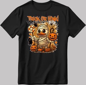 Camiseta Funny Goose Halloween: Honk Or Treat Spooky Tee V071 - Imagen 1 de 5