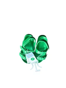 Cat & Jack Size 10 Lime Green Easy On & Off Buckle Sandals Flip Flops Girl’s - Picture 1 of 3