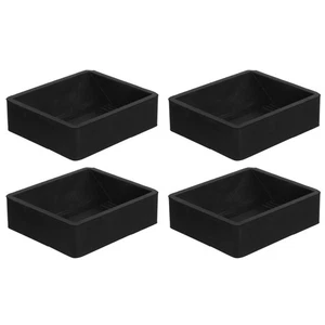  4 Pcs Furniture Sliders Stoppers Floor Pads for Legs Bed Caster Cups - Picture 1 of 20