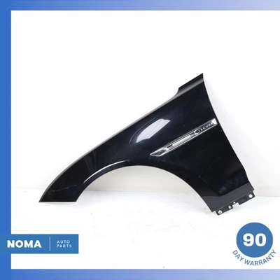 10-19 Jaguar X351 XJ XJR lado izquierdo del conductor guardabarros panel de ala negro OEM Foto 1 de 4