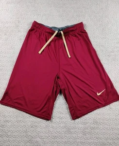 Pantalones Cortos Nike Dri-FIT Para Hombre Ropa Activa Borgoña Talla Mediana Gimnasio Atlético - Imagen 1 de 7