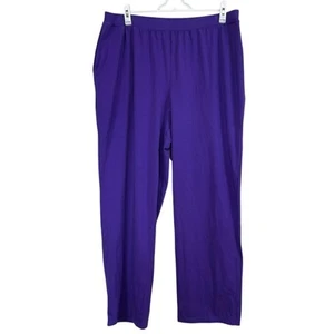 Catherines Übergröße 1X Suprema Überziehhose lila Baumwollmischung Taschen bequem - Bild 1 von 6