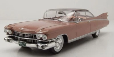 WHITEBOX, CADILLAC Eldorado Seville coupé 1959 rose métallique, échelle 1/24,... - Photo 1/4