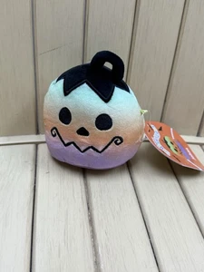 NUEVO Squishmallows 4"/4,5 pulgadas Johan The Tie-dye Pumpkin Jack-o-lantern - Imagen 1 de 9