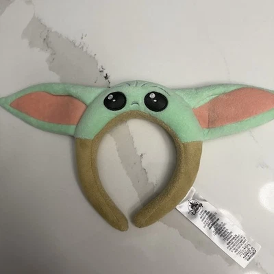 Faixa de cabeça Star Wars The Mandalorian Baby Yoda the Child Grogu Ears parques da Disney - Imagem 1 de 4
