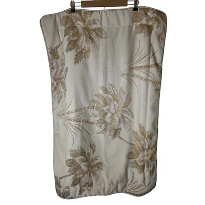 CROSCILL Dorado Bronceado Palmera Tropical Fresco Grande Acolchado KING Juego de Almohada Falsa / 2 Foto 1 de 4