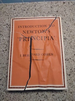 INTRODUCTION TO NEWTON'S 'PRINCIPIA' - I. Bernard Cohen - Harvard, 1971 - Image 1 of 4