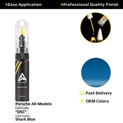 Touch up Paint for Porsche Code: D5C Shark Blue Fast Drying Scratch Repair - Изображение 1 из 4