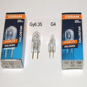 Osram Halostar 64425 Starlite 20W 12V G4 klar, 64425 S NV Halogen - Bild 1 von 2