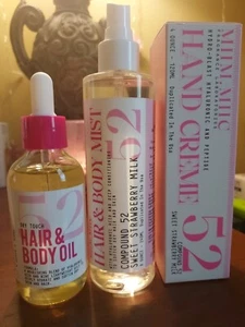 Lot of Miim.Miic 52 Sweet Strawberry Milk Oil Creme and Body Mist - Picture 1 of 4