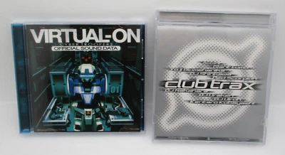 CD CYBER TROOPERS VIRTUAL-ON OFFICIAL SOUND DATA & club trax 2CDs Set Japan - Image 1 of 4
