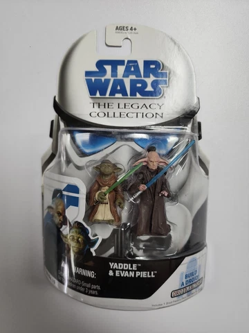 Hasbro Star Wars Legacy Collection Yaddle & Evan Piell Action Figure 2-Pack NEW Cover
