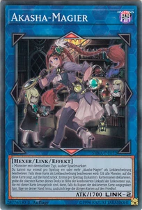 YU-GI-OH, AKASHA-MAGIER, SR, SHVA-DE052, 1. Auflage, TOP - Picture 1 of 1