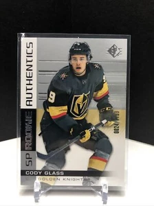 2019-20 SP Rookie Authentics Cody Glass RC Las Vegas Golden Knights /1199 - Picture 1 of 8