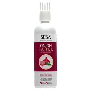 Sesa Onion Hair Oil with Bhringraj & Ayurvedic Herbal Extracts 200ml- - Picture 1 of 1