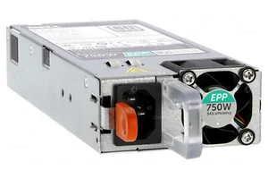 Y9VFC DELL POWER SUPPLY 750W 80+ PLATINUM FOR R630 R730 R730XD T430 T630 - Photo 1/7