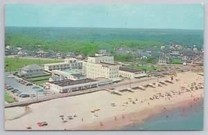 New Henlopen Hotel and Motor Lodge in Rehoboth Beach Delaware Postcard - Picture 1 of 2