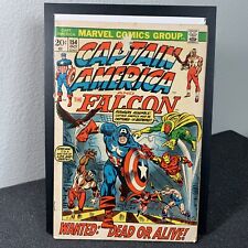 Captain America #154 Marvel Comic Book  1972 Bronze Age Avengers Falcon