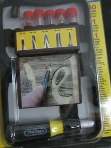 General Tools, Carving Knife And Blade Set, 10 Pc - Picture 1 of 5