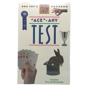 Ace Any Test Audiobook Cassette 1998 Ron Fry - Picture 1 of 2