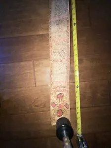 Äthiopisch beleuchtete koptisch-orthodoxe christliche Amulett Gebetsrolle 91"" - Bild 1 von 24