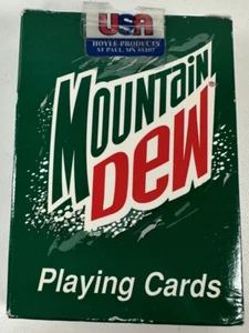 Mountain Dew Playing Cards SEALED # 6922 NEW Hoyle Set USA Vintage - Picture 1 of 4