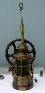 Vintage Rare Capt. David Babcock Clipper Schiff Maritim Laterne Lampe, 2 Glühbirnen - Bild 1 von 18