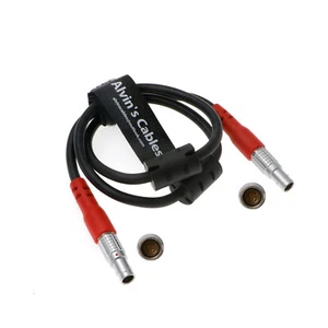 Double 4 Pin Male Cable for ARRI LBUS FIZ MDR Wireless Focus 60CM SYNC - Picture 1 of 6