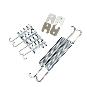 Kit de resorte de reemplazo de zapatilla de freno de remolque 200 mm x 50 mm eje ALKO 2050 2051 - Imagen 1 de 5