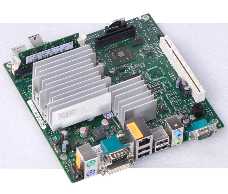 Motherboard Socket S1 D2703A23 FSC Futro S500 Miniitx CPU 2100&1GB DDR2 RS-232 - Image 1 of 1