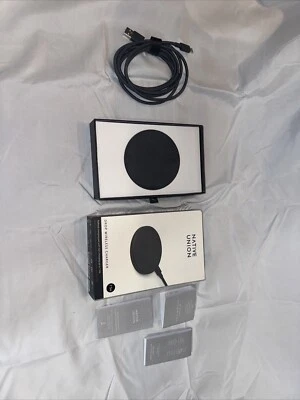 Native Union Dock Wireles Charger 7.5W WL-FB-GRY-AP DROP03 Slate IPhone 8 or New - Image 1 of 4